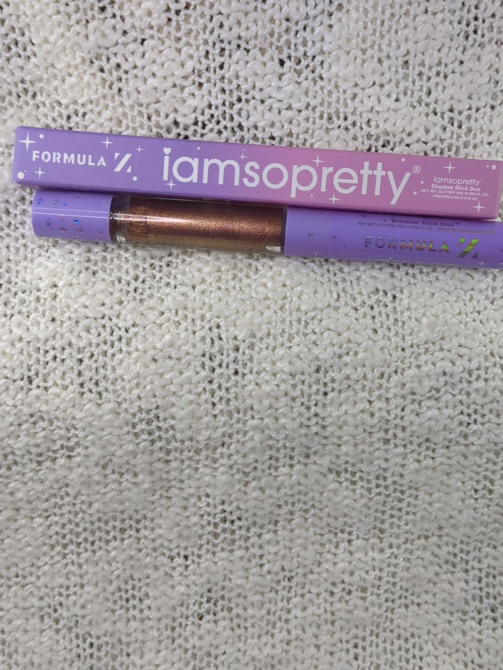 Formula Z I Am So Pretty Shadow Stick Duo in Shine On, 0.5g/02oz & 2ml/0.07fl oz